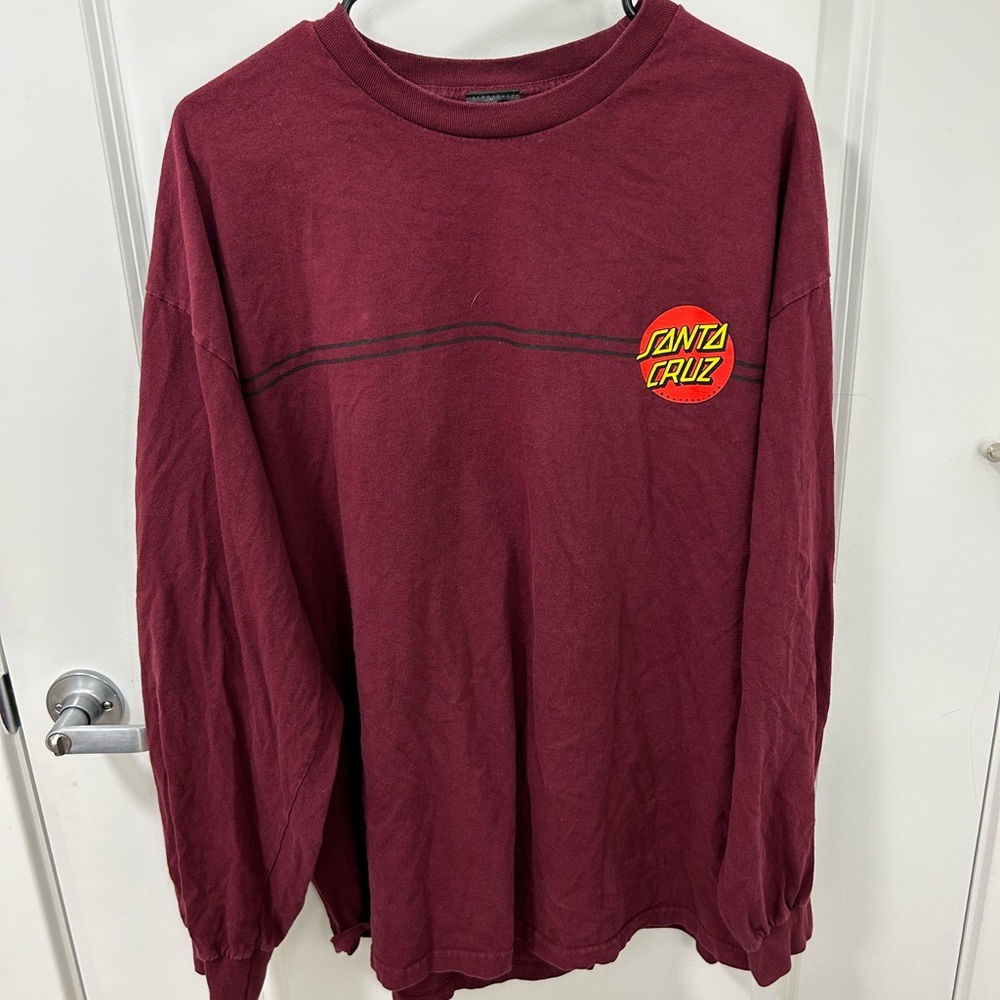 Long sleeve Santa Cruz Logo Shirt